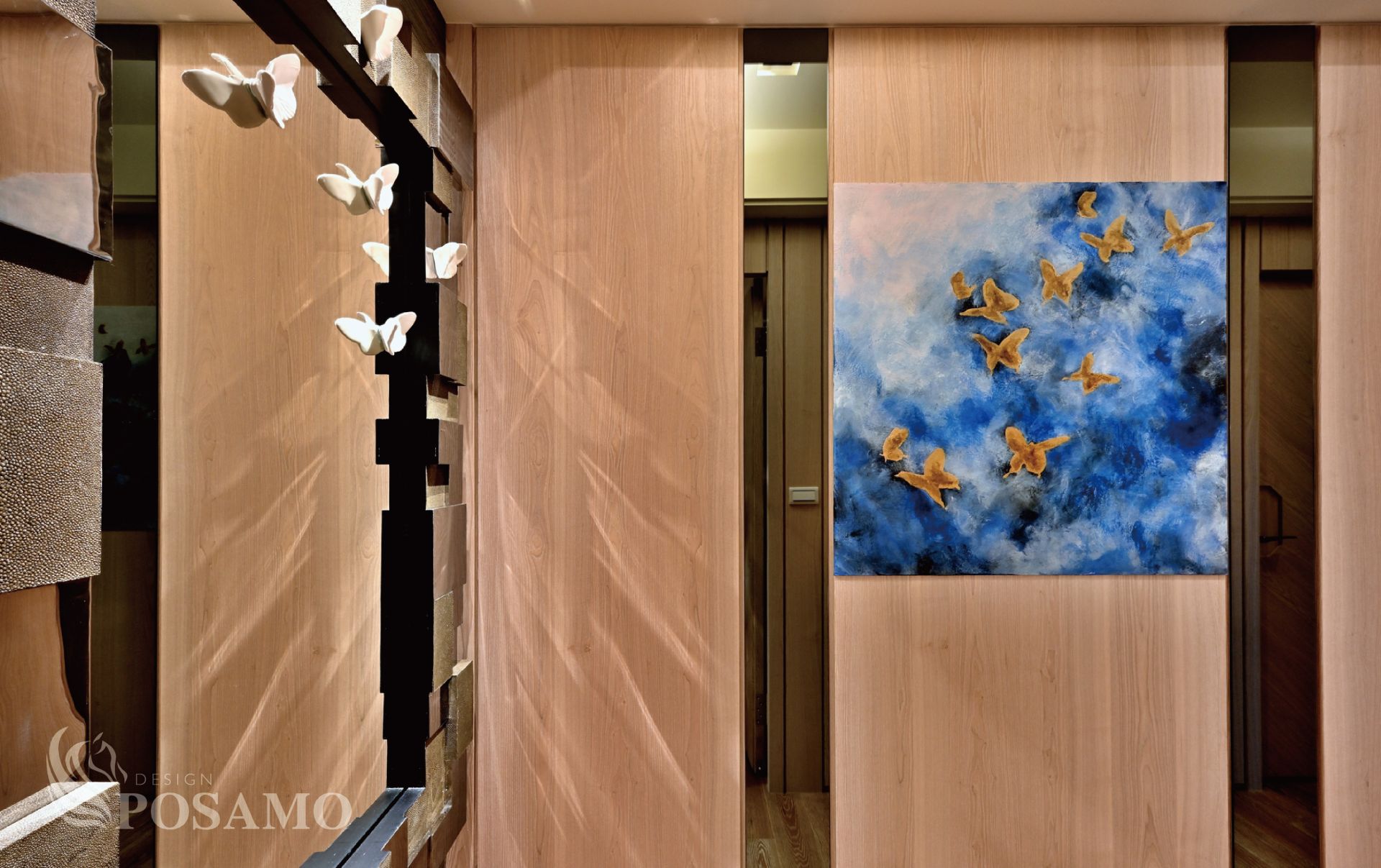 鄉林山匯｜十邑設計  芳菲時光 藝術牆面