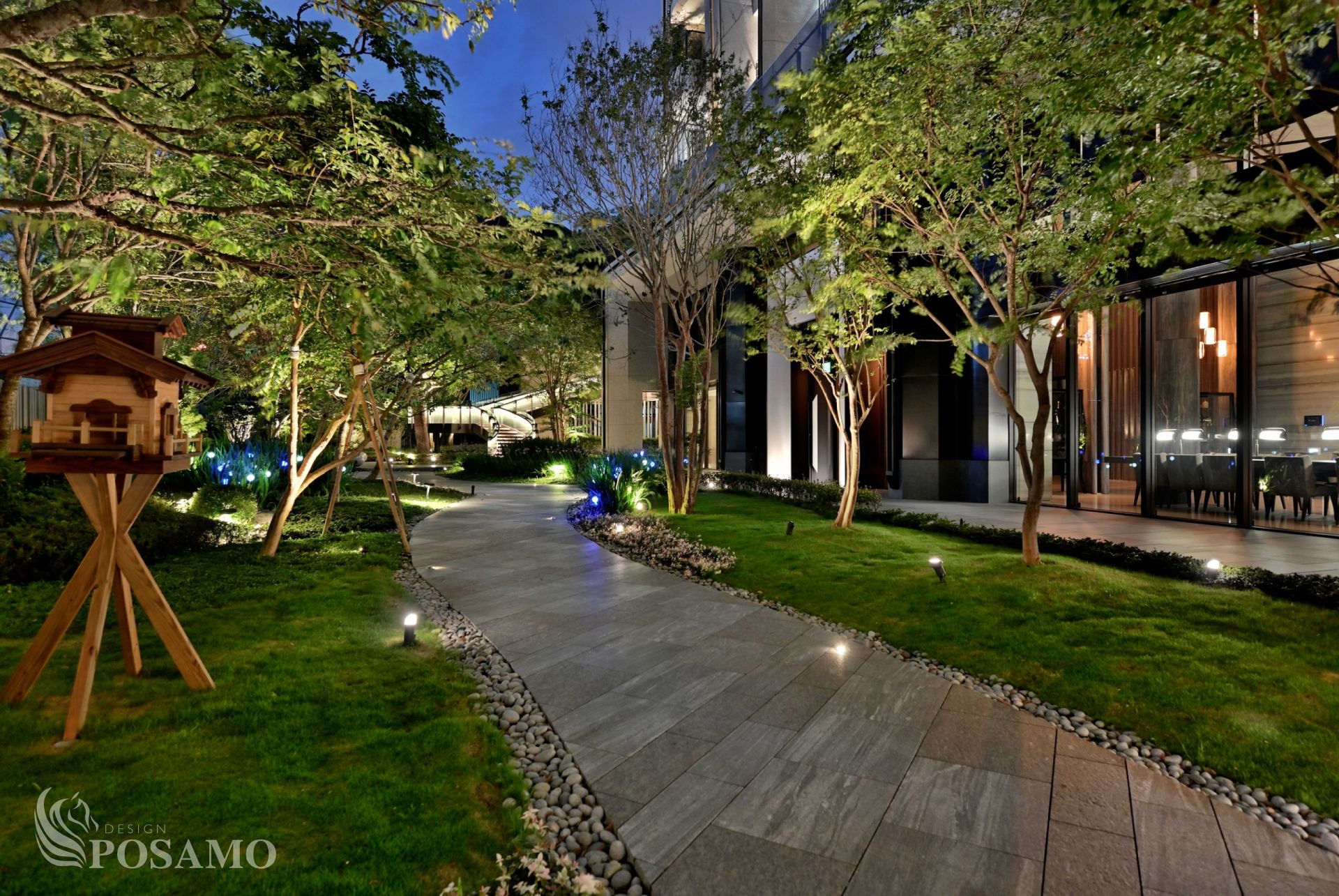 喬立圓容  中庭花園  適宜秋日漫讀走逛 ccplan design